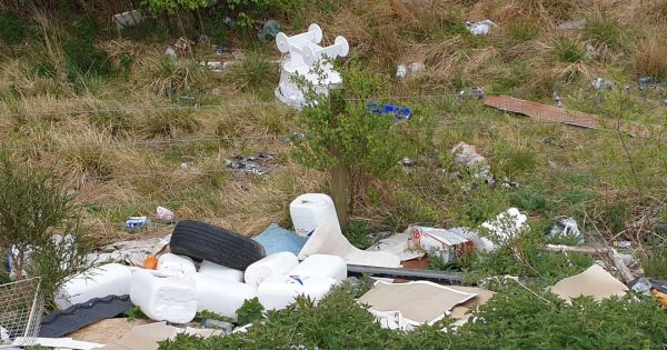 North lanarkshire fly tipping step up