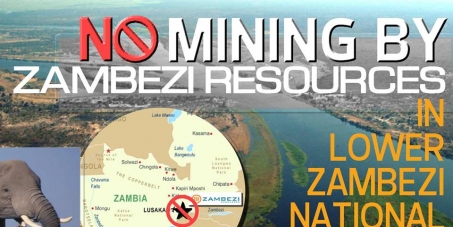 Stop ALL mining activity in the Lower Zambezi National Park, Zambia.