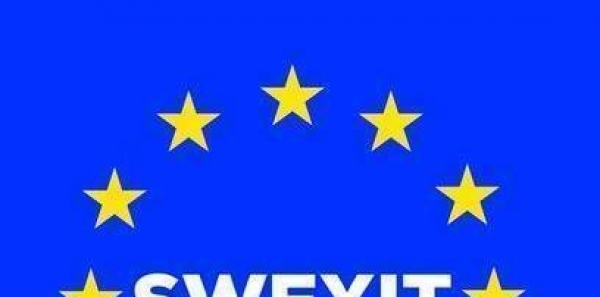 Sveriges regering: Folkomröstning om Swexit eller fortsatt medlemsskap i EU.