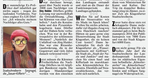 Kündigung des Krone-Journalisten Fritz Kimeswenger:  Krone Verlag GesmbH & Co KG