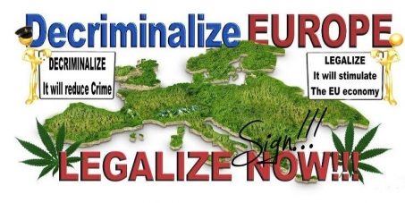 We call on the EU commission to legalise and decriminalise the trade and production of Cannabis.