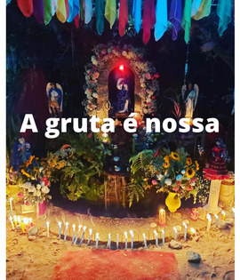 Salve a gruta de Santa Sara de Saquarema RJ