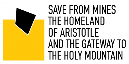 Save from mines the Homeland of Aristotle and the Gateway to the Holy Mountain Greece