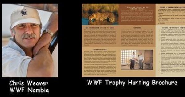 Yolanda Kakabadse WWF: End YOUR Trophy Hunting Safaris in Partnership with USA TH Dallas Safari Club