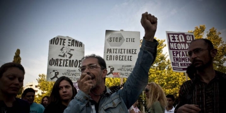 Να αθωωθεί ο αντιφασίστας Θανάσης Κούρκουλας / We demand that antifascist militant Thanasis Kourkoulas be aquitted.