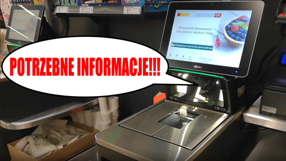 Ciche kasy samoobsługowe w Biedronce