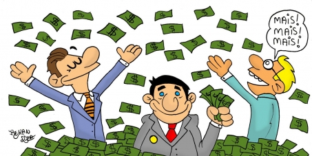 Redução de verbas e salário de cargos políticos. 