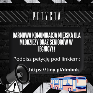 Darmowa Komunikacja Publiczna Dla Młodzieży I Seniorów  W Legnicy