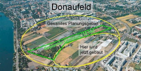 Petition zur Bebauung des Donaufeldes