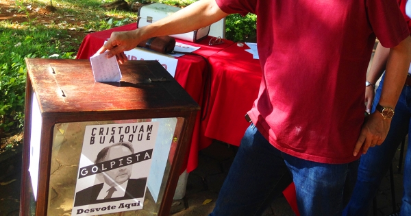Desvote em Cristovam Buarque