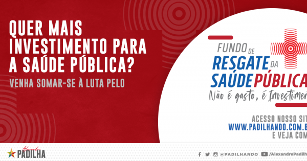 Eu Apoio o Fundo de Resgate da Saúde Pública