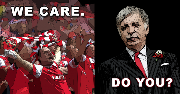 Arsenal Football Club fans unite in warning to owner, Stan #Kroenke. #WeCareDoYou