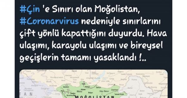 ÇİNE SINIR KAPILARIMIZ KAPANSIN 