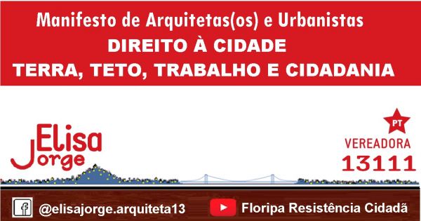 Manifesto de Arquitetas(os) e Urbanistas
