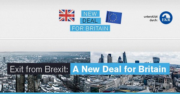 This call is addressed to all Europeans: The EU must offer Great Britain a „New Deal“ 