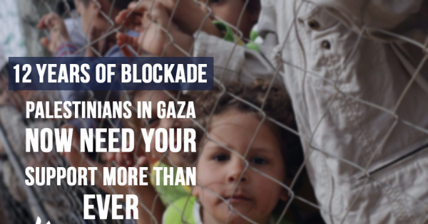 Demand Lifting Gaza Blockade. وقع للمطالبة برفع حصار غزة