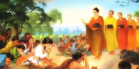 Ein klares Zeichen für und von der buddhistischen Gemeinschaft (Sangha)