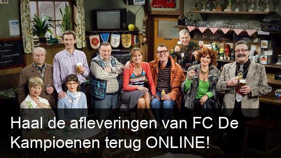 Haal de afleveringen van FC De Kampioenen terug ONLINE!