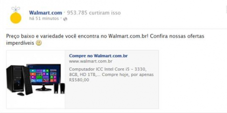 Walmart Brasil: Queremos o prometido pelo qual foi comprado.