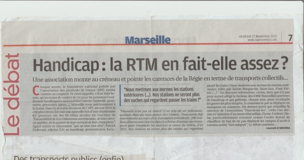 Luttons contre la corruption des dirigeants marseillais !