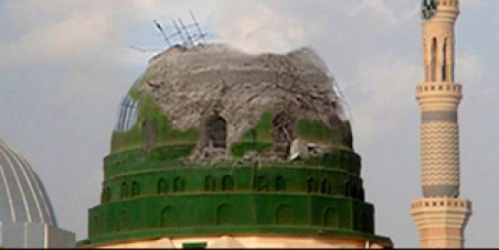 masjid al nabawi grave