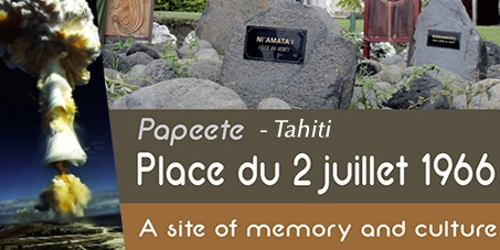 Don't destroy the monument of the victims of nuclear tests in French Polynesia