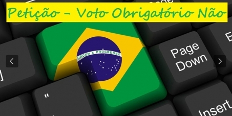 Quero o Fim do Voto Obrigatório