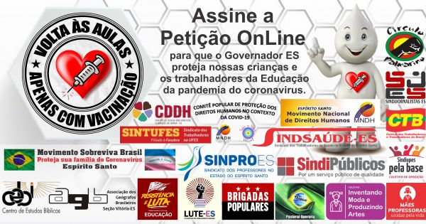 Volta às Aulas apenas com Vacinação (covid-19)