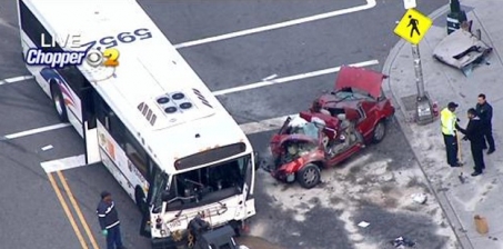 Nj transit bus drivers : Drive slower and carefully