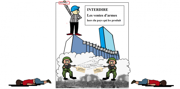 Organisation des nations unies: Interdire les ventes d'armes hors du pays qui les produit