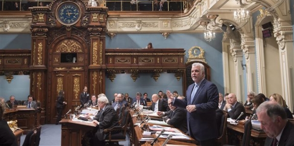 Nous demandons la destitution du gouvernement de Philippe Couillard.