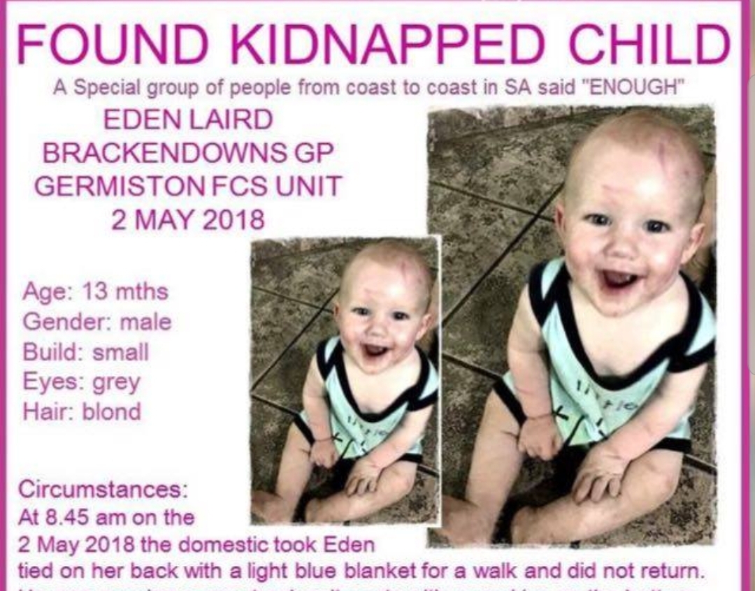 Justice For Baby Eden Together We Can Protect Children And Ensure A Safer Community